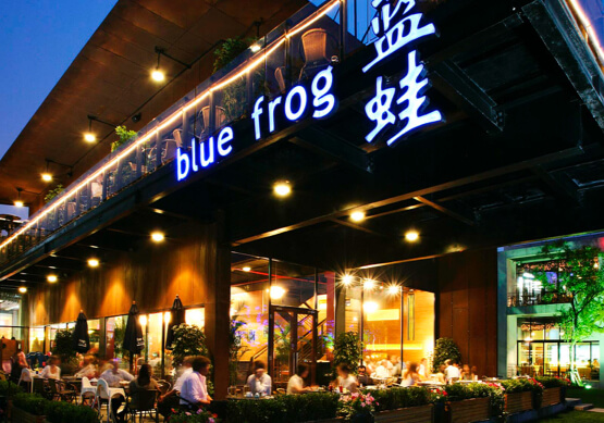 Wejście do Chin z Blue Frog i Kabb