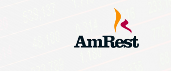 AmRest logo on background