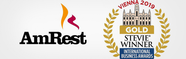 AmRest wins GOLD STEVIE® award in 2019 International Business Awards®