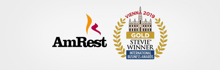 AmRest wins GOLD STEVIE® award in 2019 International Business Awards®