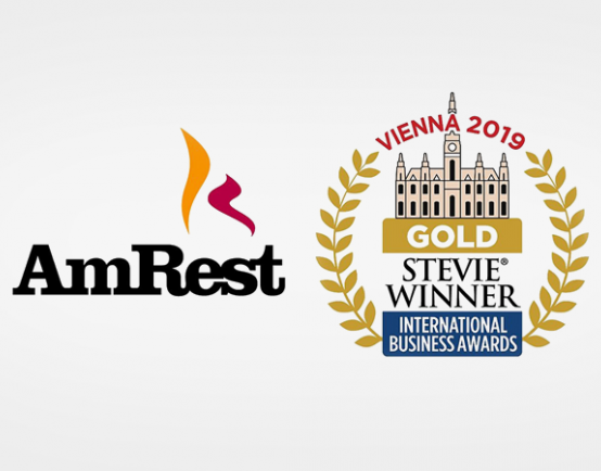 AmRest wins GOLD STEVIE® award in 2019 International Business Awards®